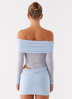 No Doubt Mini Dress - Blue