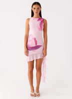 Normandy Mini Dress - Pastel Pink