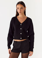 Orla Knit Sweater - Black