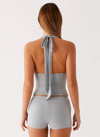 Roxy Mini Shorts - Grey